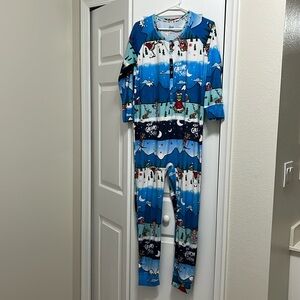 Girls The Grinch onesie by Justice size large 12/14